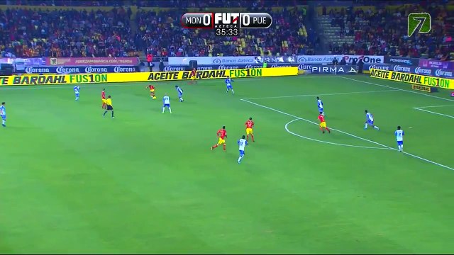 Raul Ruidiaz Goal ~ Monarcas vs Puebla 1-0