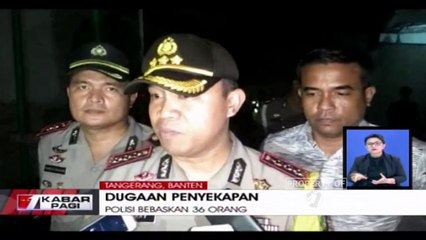 Polres Tangerang Berhasil Membebaskan 36 Orang Yang Diduga Disekap Oleh Perusahaan di Bidang Alat Kesehatan