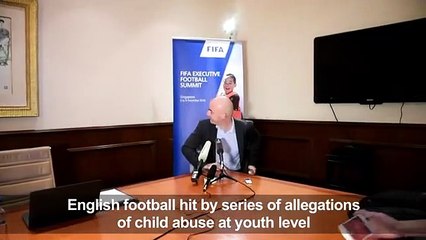 FIFA chief vows 'zero tolerance' for sex abuse in footb