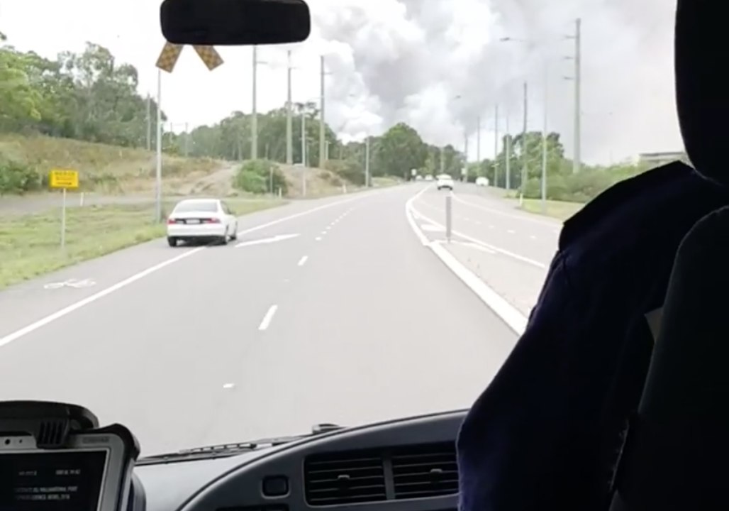 Major Bushfire Burns in Tomago Near Newcastle Airport