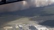 Aerial View of Bushfire Burning in Tomago Near Newcastle Airport