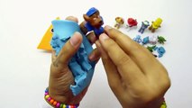 PAW PATROL Play Doh Surprise Toy Opening Learn Shapes and Col