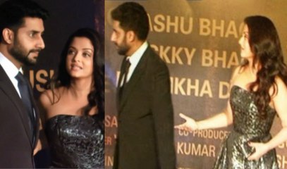 Abhishek Bachchan angry with Aishwarya Rai Bachchan