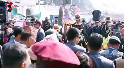 ईतिहास मै पहिलो पल्ट सडक मै यसरी मनाईयो पृथ्वी जयन्ती - Prithivi Jayanti Grand Celebration