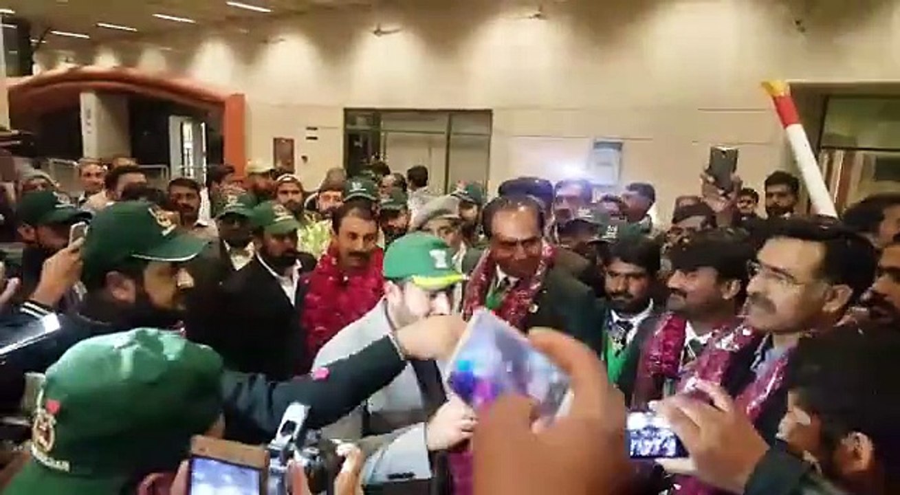 بال۔ پاکستان کی فاتح نیزہ بازی ٹیم آسٹریلیا سے...