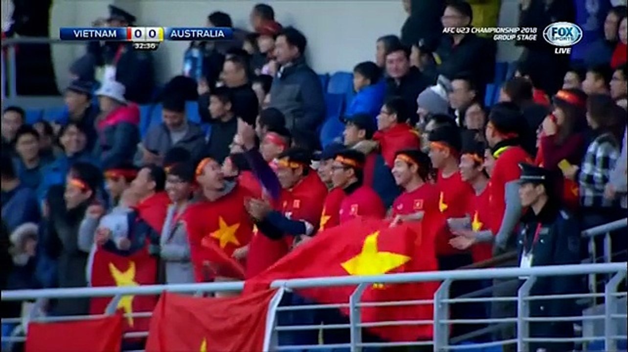 Xem Công Phượng  Quang Hải lên đồng U23 Việt Nam hù dọa  bắn phá U23 Australia