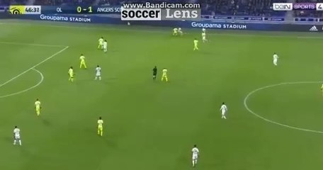 But de Nabil Fekir HD - Lyon Angers 1-1 14.01.2018