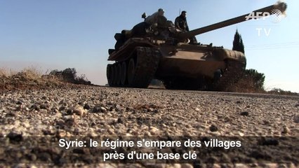 Syrie: le régime prend des villages près d'une base clé (OSDH)
