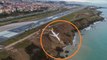 Turkey Trabzon Airport Boeing 737-800 skids on runway