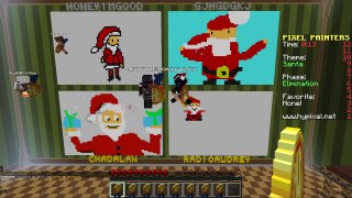 Minecraft / Pixel Painters / Santa and Rudolph / Radiojh Audrey Games