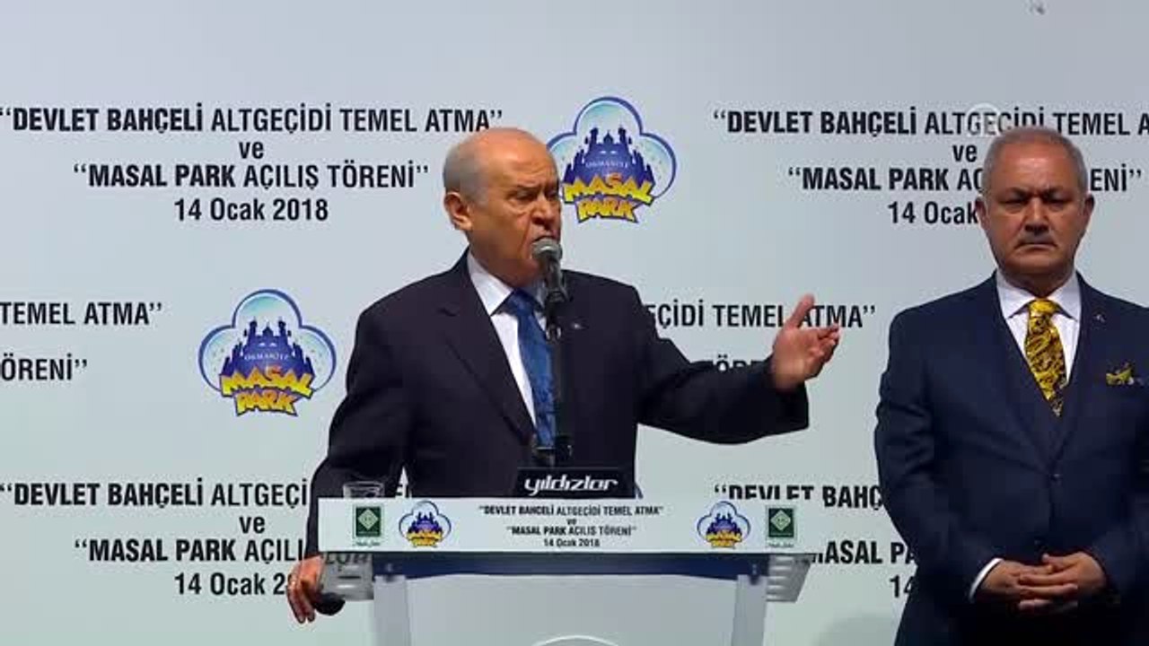 Bahçeli: "Ucuz ve Köhne Siyasetle Hareket Edenlere Meydanı Bırakmayacağız"