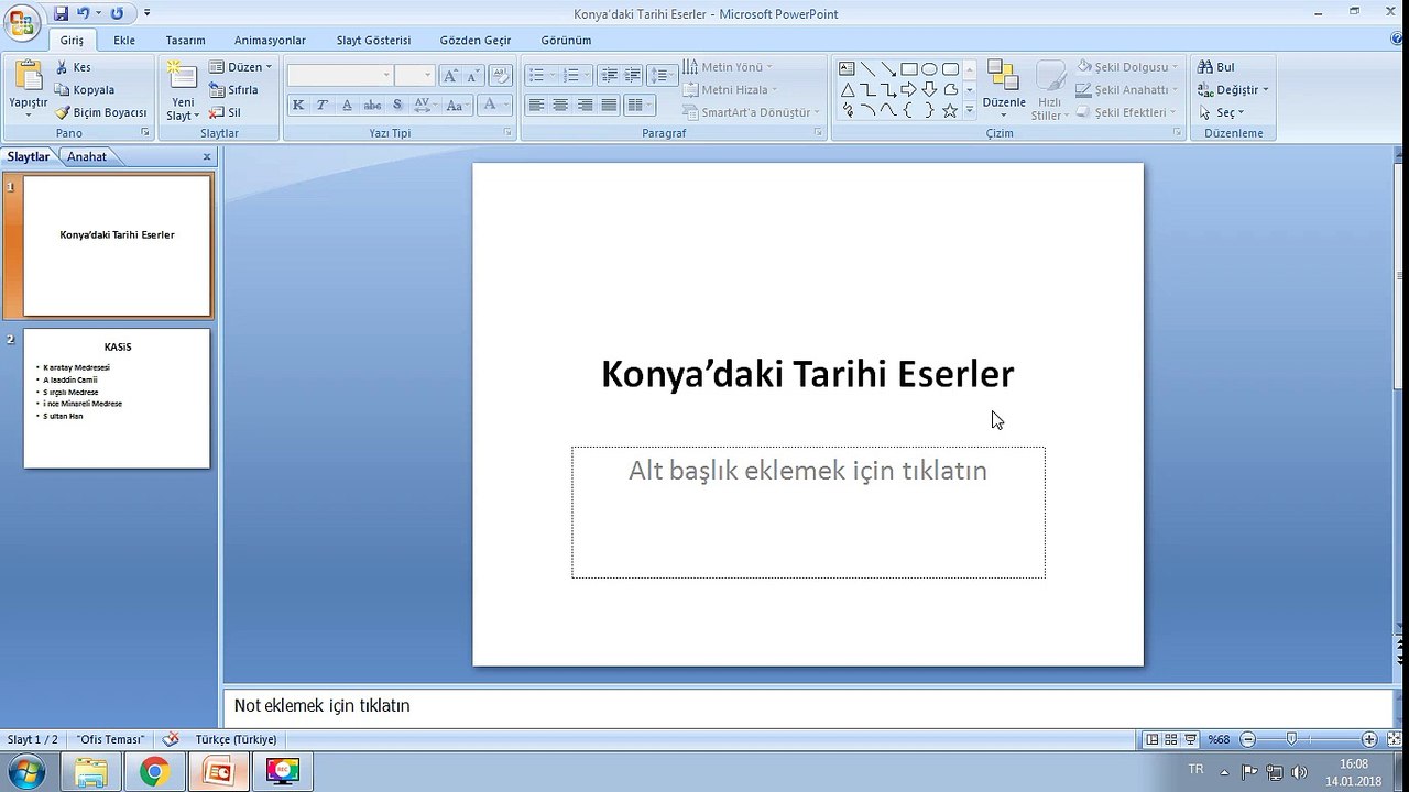 Konya’daki Tarihi Eserler