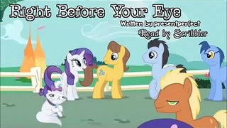 Pony Tales [MLP Fanfic Readings] Right Before Your Eye by presentperfect (slice-of-life/romance)