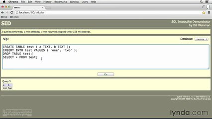 03_05-Удаление таблицы с помощью оператора DROP TАВLE