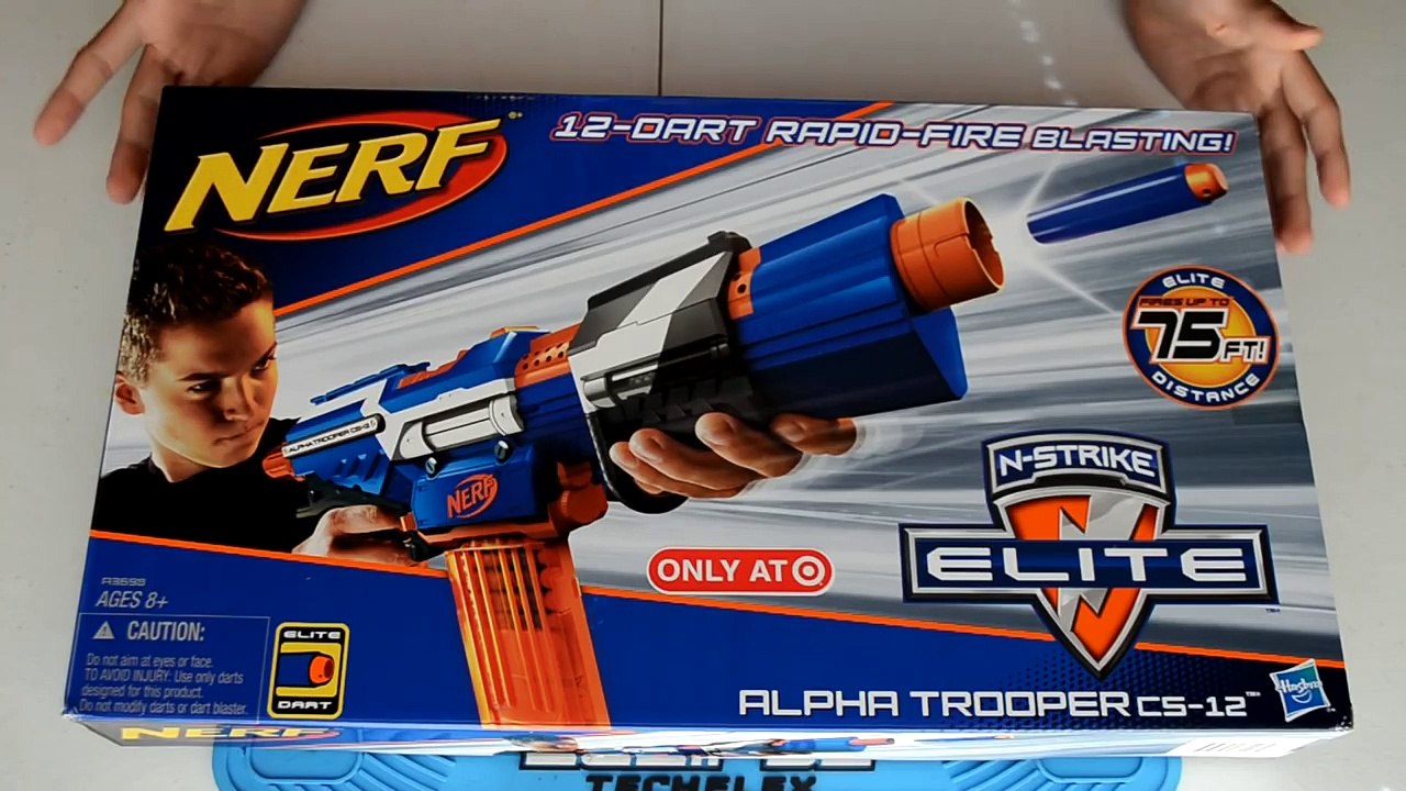 ~Unboxing~ Nerf N-Strike Elite Alpha Trooper CS-12 Unboxing Video ~Unboxing~