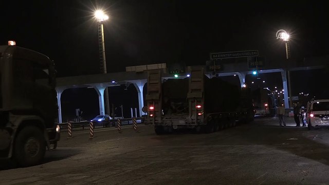 Suriye sınırına askeri sevkiyat - GAZİANTEP