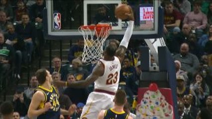 Dunk of the Night: LeBron James
