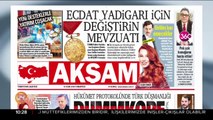 Akşam Gazetesi Günün Manşeti