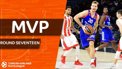 Turkish Airlines EuroLeague Regular Season Round 17 MVP: Zoran Dragic, Anadolu Efes Istanbul