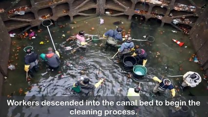 Drained Paris Canal Reveals A Startling Secret