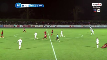 La frappe de Thomas Henry passe au dessus.