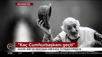 Ara Güler: Hiçbir Cumhurbaşkanı onun gibi kimseye kafa tutmadı