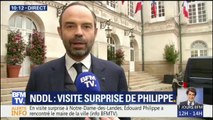 Edouard Philippe en visite à NDDL: 