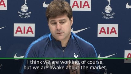 Tottenham are 'awake' in the transfer window - Pochettino