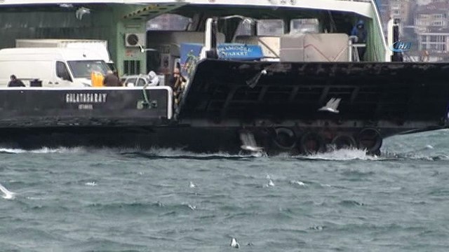 İDO'nun bazı seferleri olumsuz hava koşulları nedeniyle iptal edildi