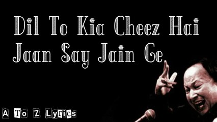 Dil To Kia Cheez Hai l Ustad Nusrat Fateh Ali Khan l Whatsapp Status Video