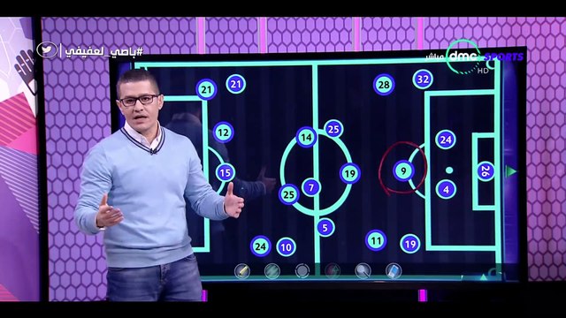 أحمد عفيفي- أي صراع على الكورة مع وليد أزارو هو الأسبق والأسرع -الغول البدني- - الكورة مع عفيفي