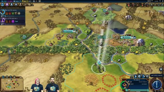 Civilization VI Rise and Fall - Devs Play India (Governors Deep Dive)