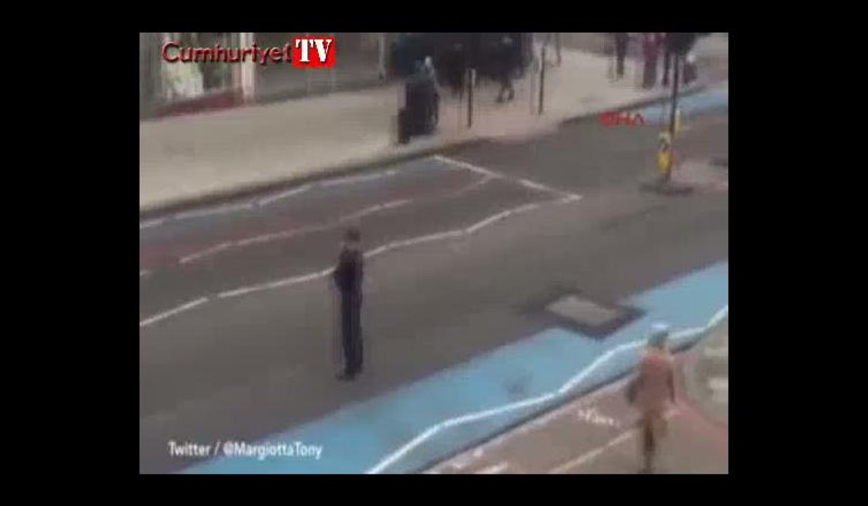Londra'da hareketli dakikalar