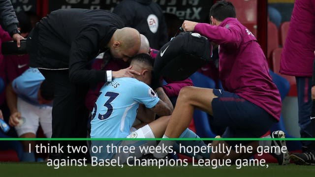 Jesus set to return for Man City next month - Guardiola