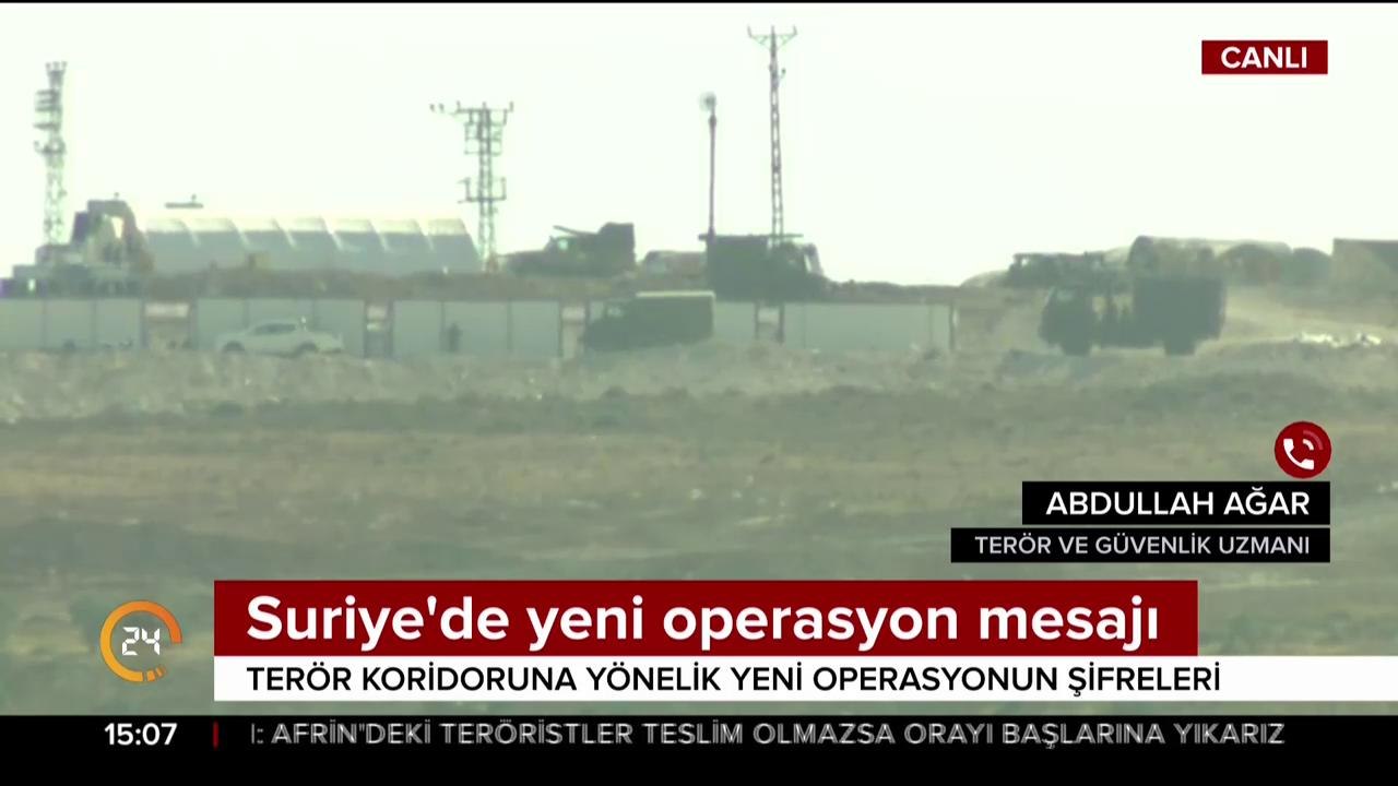Abdullah Ağar, Afrin mesajını yorumluyor