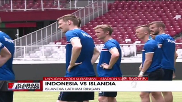 Melihat Persiapan Timnas Indonesia Jelang Hadapi Islandia di BGK Besok