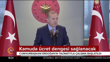 Kamuda ücret dengesi sağlanacak