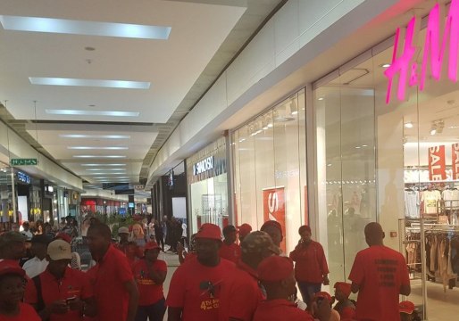 South Africans Protest at H&M Stores Following Accusations of Racism