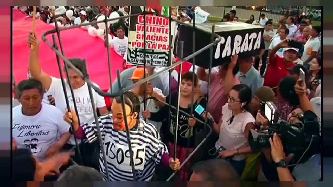 Fujimori supporters rally in Peru