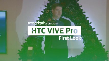 HTC Vive Pro first look at CES 2018