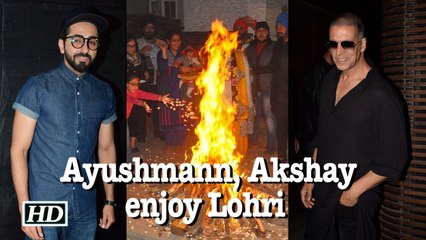 Lohri Special: Ayushmann, Akshay enjoy festive vibes