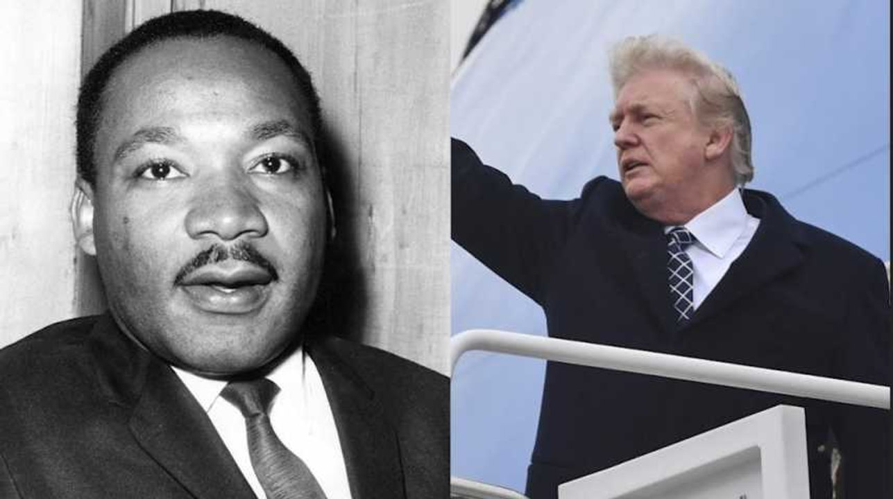 Le "pays de merde" de Trump tombe vraiment mal, à la veille du jour de Martin Luther King