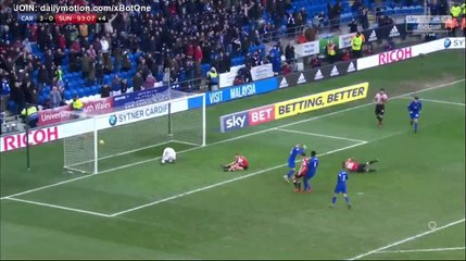 Anthony Pilkington Goal HD - Cardiff City 4 - 0 Sunderland - 13.01.2018 (Full Replay)
