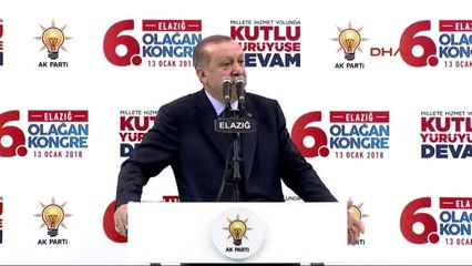 Elazığ-Cumhurbaşkanı Erdoğan AK Parti İl Kongresi'nde Konuştu