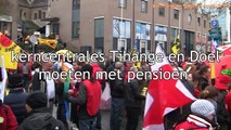 Protestmars in Heerlen 'Stuur Tihange met pensioen' 23-12-2017