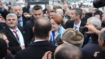 İyi Parti Genel Başkanı Akşener, Kütahya İl Binasının Önünde Partilere Seslendi