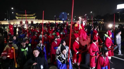 JO-2018: la flamme olympique arrive à Séoul