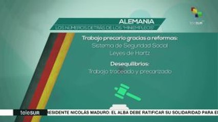 Alemania: "miniempleos", una forma de precariedad laboral