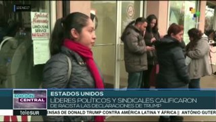 El mundo reacciona con repudio al racismo de Donald Trump