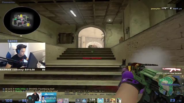 Jake Stewie2k Yip goes enrage with his AK-47!